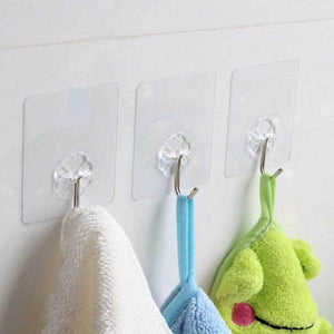 Seamless Adhesive Hook (10 Pcs)