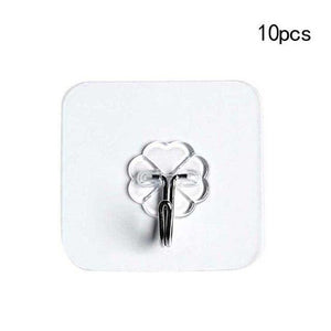 Seamless Adhesive Hook (10 Pcs)