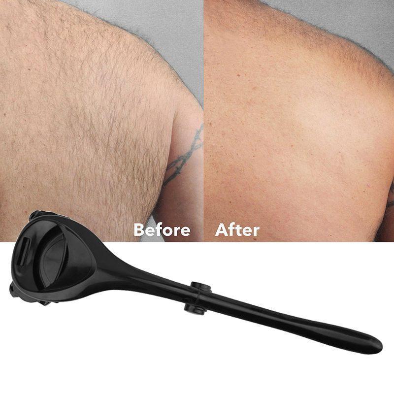 Pain-Free Two Heads Blade Back Shaver